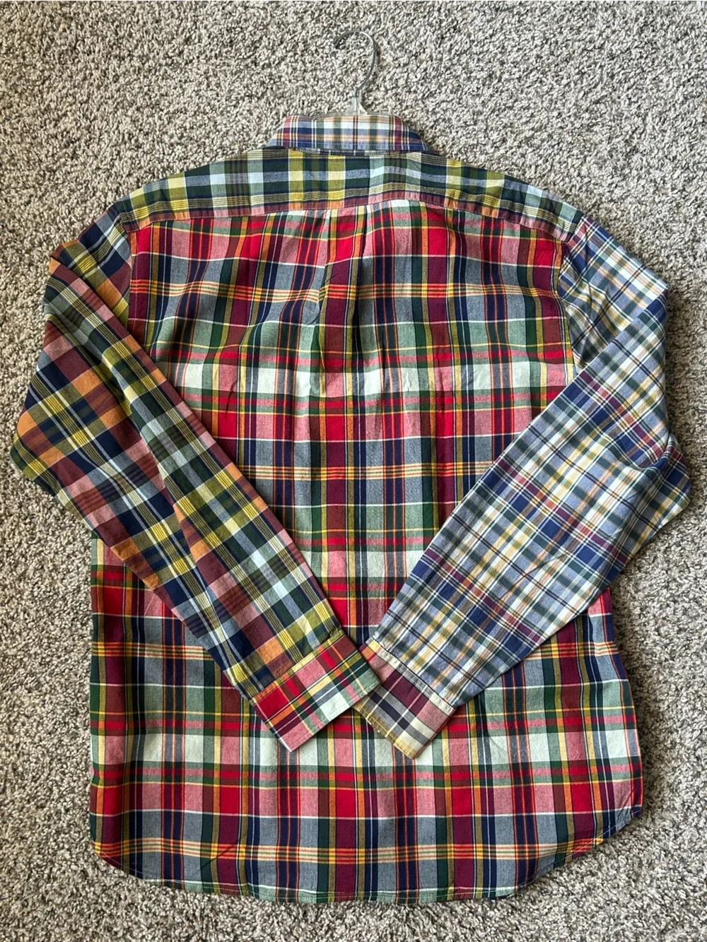 J. Crew Multicolor Plaid Button-Down Shirt